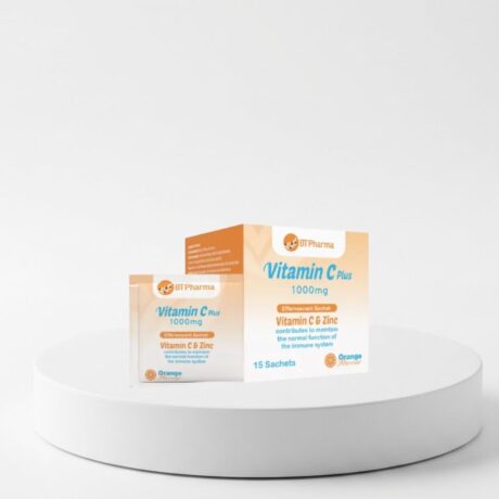 BT Pharma Vitamin C & Zinc Sachet 15