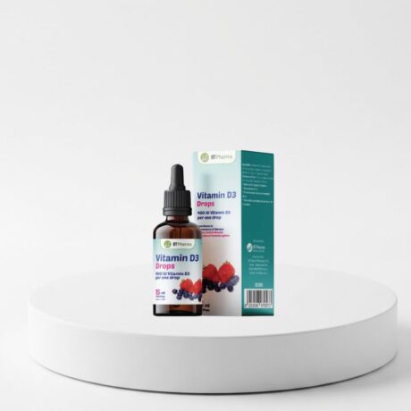 BT Pharma Vitamin D3 400iu Drop 15ml