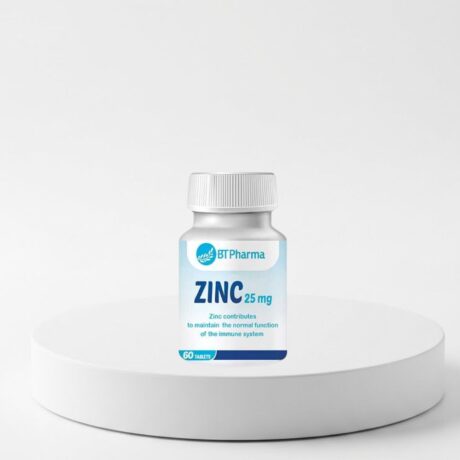 BT Pharma Zinc 25mg Tablet 60