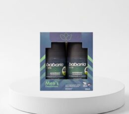Babaria Deodorant Rool On For Men – 50ml*2 Offer