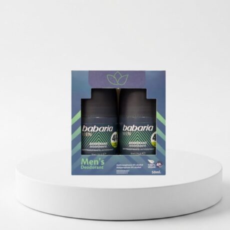 Babaria Deodorant Rool On For Men – 50ml2 Offer