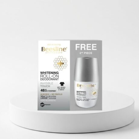 Beesline Invisible Touch Whitening Deodorant Roll On 50ml 1+1 Free Offer