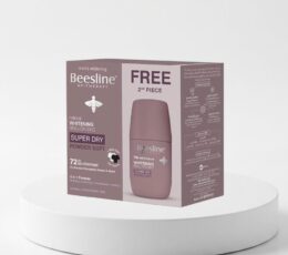 Beesline Super Dry Powder Soft  Roll On - 50ml + Beesline  Underarm Serum Powder Soft - 150ml
