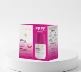 Beesline Whitening Cotton Candy Deodorant Roll On 50ml 1+1 Free Offer
