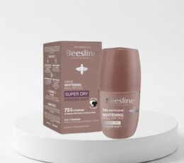 Beesline Whitening Powder Soft Deodorant Roll On 50ml