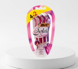 Bic Soleil Scent Women Razors 4+2Pcs