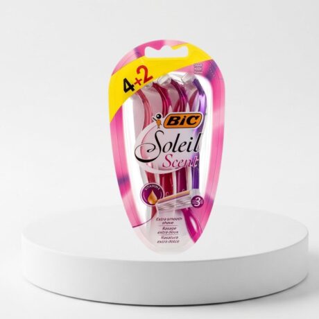 Bic Soleil Scent Women Razors 4+2Pcs