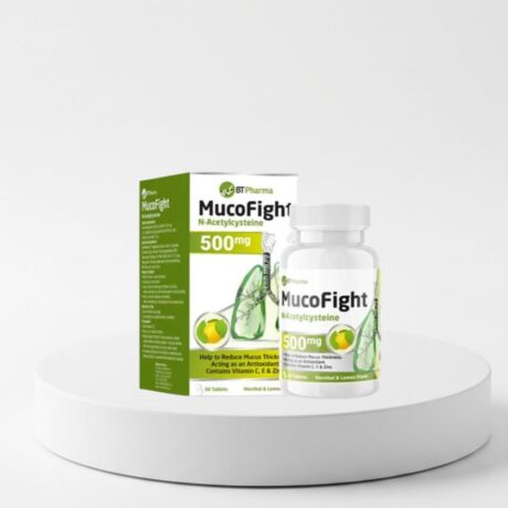 Bt Pharma Mucofight 500mg Tablets - 30s