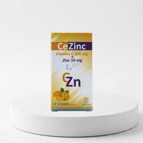 CeZinc Vitamin C 500mg+ Zinc 10mg Tablets - 30s