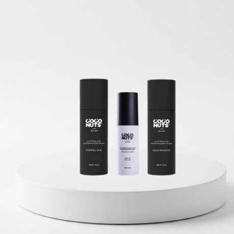 Coco Nuts Refresher & Body Splash Eternal Oud + Aqua Shadow Package
