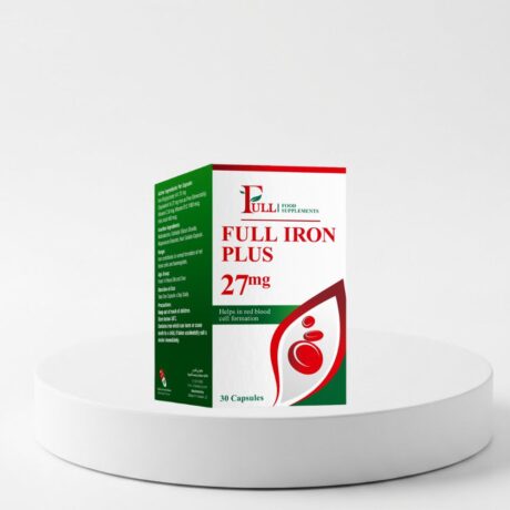 Full Iron Plus -27mg Capsules -30's