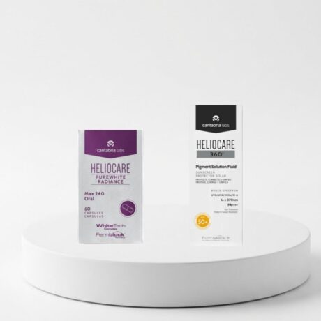 Heliocare Pure White Radiance Max 240 Capsules + Pigment Solution Fluid Offer