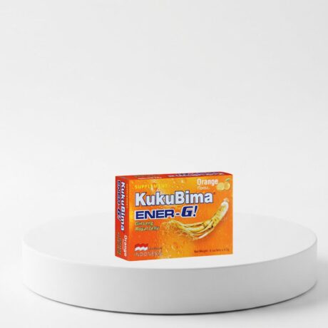 Kukubima Ener-G Ginseng Royal Jelly Orange Sachet 6