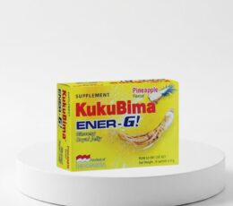 Kukubima Ener-G Ginseng Royal Jelly Pineapple Sachet 6
