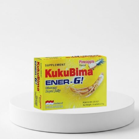 Kukubima Ener-G Ginseng Royal Jelly Pineapple Sachet 6