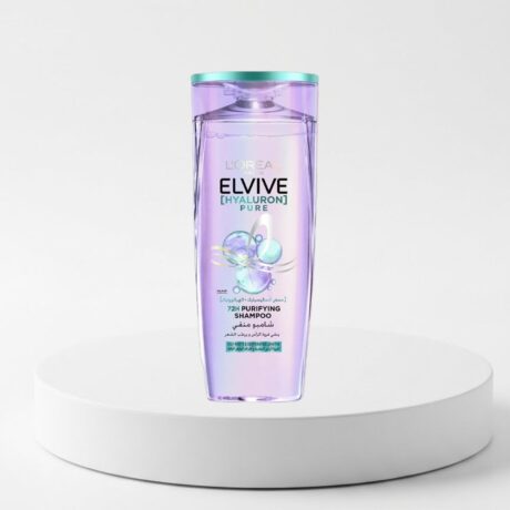Loreal Elvive Hyaluron Pure 72H Rehydrating Shampoo - 400 ml