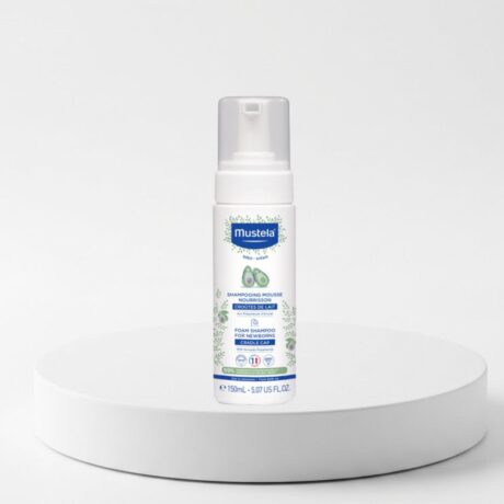 Mustela Cradle Cap Baby Foam Shampoo 150ml