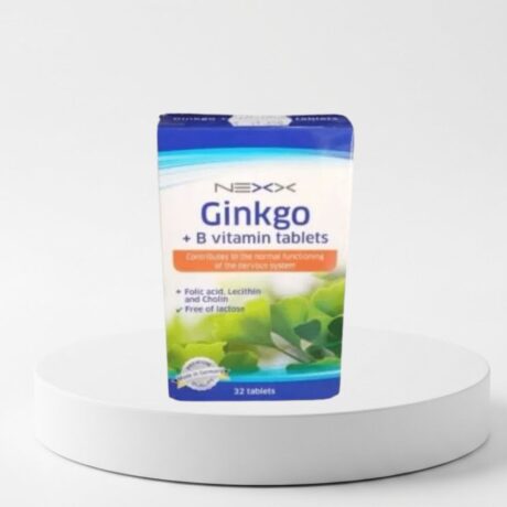 Nexx Ginkgo + B Vitamin Tablets - 32s
