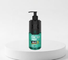 Nish Man Shower Gel Pure Touch 3 In 1 - 480ml