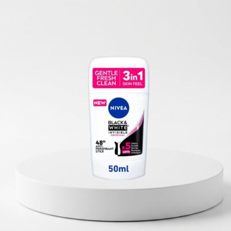 Nivea Black & White Women Clear Deodorant Stick - 50ml