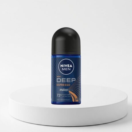 Nivea Deep Black Carbon Espresso Men Deodorant Roll On 50ml