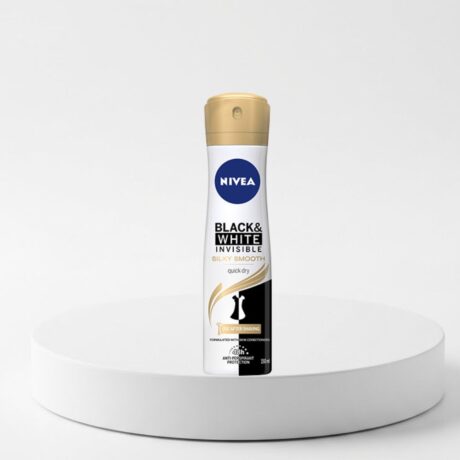 Nivea Invisible Black & White Silky Smooth Women Deodorant Spray 150ml