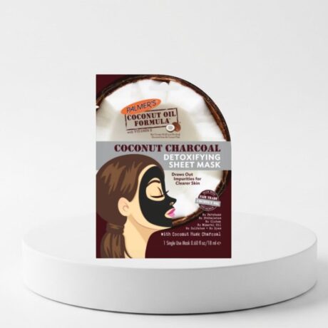 Palmers Coconut Charcoal Detoxifying Sheet Mask-18Ml