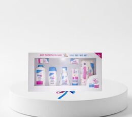 Sebamed Baby Gift Set 5PCs + 2 Mini Samples + Diaper Change Free