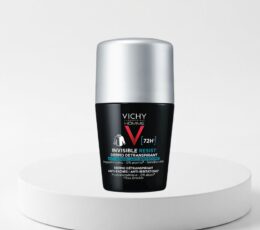 Vichy Invisible Resist 72H Deodorant Roll On For Men - 50 ml