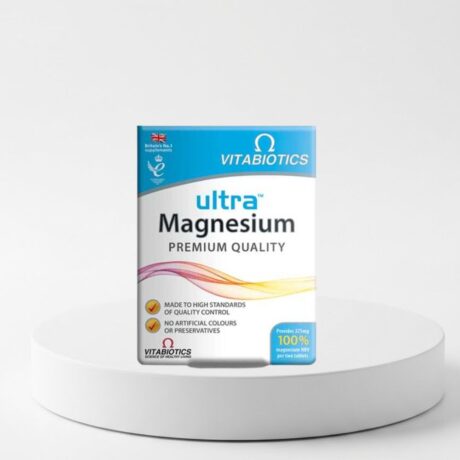 Vitabiotics Ultra Magnesium 375mg Tablet 60