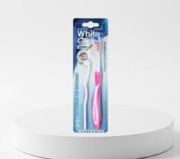 White Glo X Action Whitening Toothbrush Medium