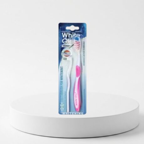 White Glo X Action Whitening Toothbrush Medium
